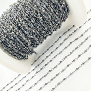 Hematite Oxidized Wire Chain.